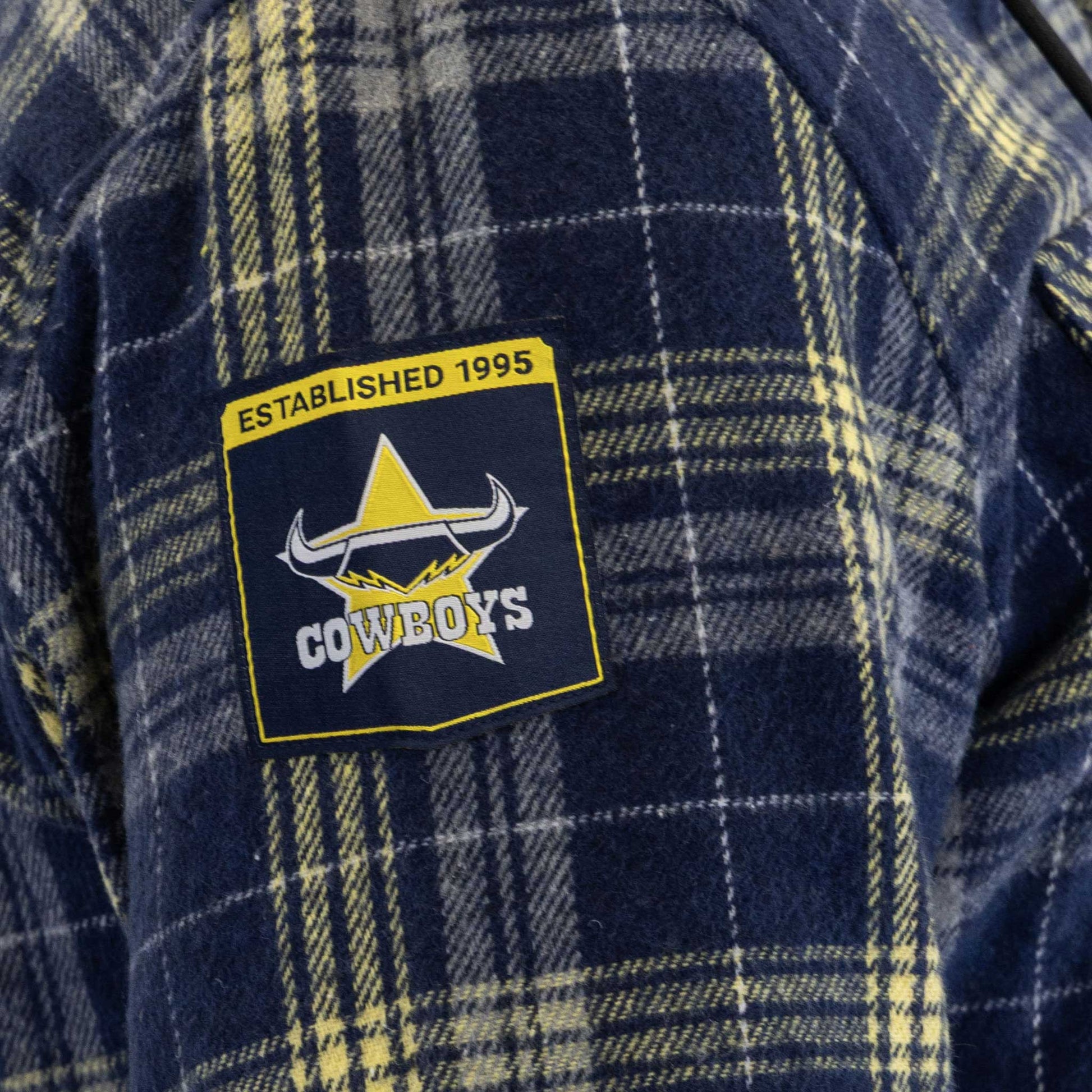 North Queensland Cowboys Hooded Flannel Shirt - View 3