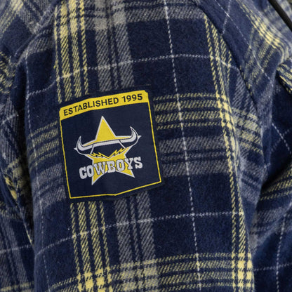 North Queensland Cowboys Hooded Flannel Shirt - View 3