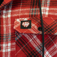 St George Illawarra Dragons Hooded Flannel Shirt