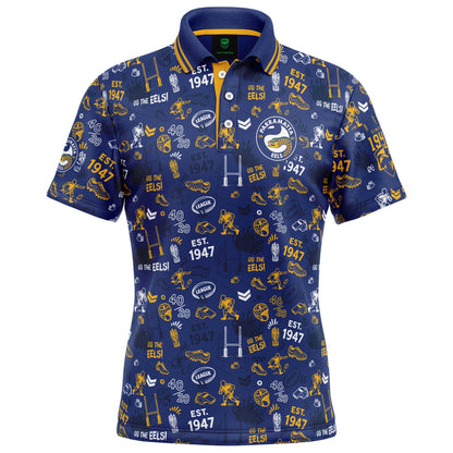 Parramatta Eels Scrambler Golf Polo - View 1