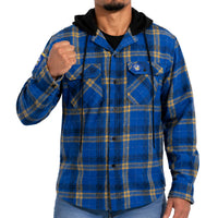 Parramatta Eels Hooded Flannel Shirt