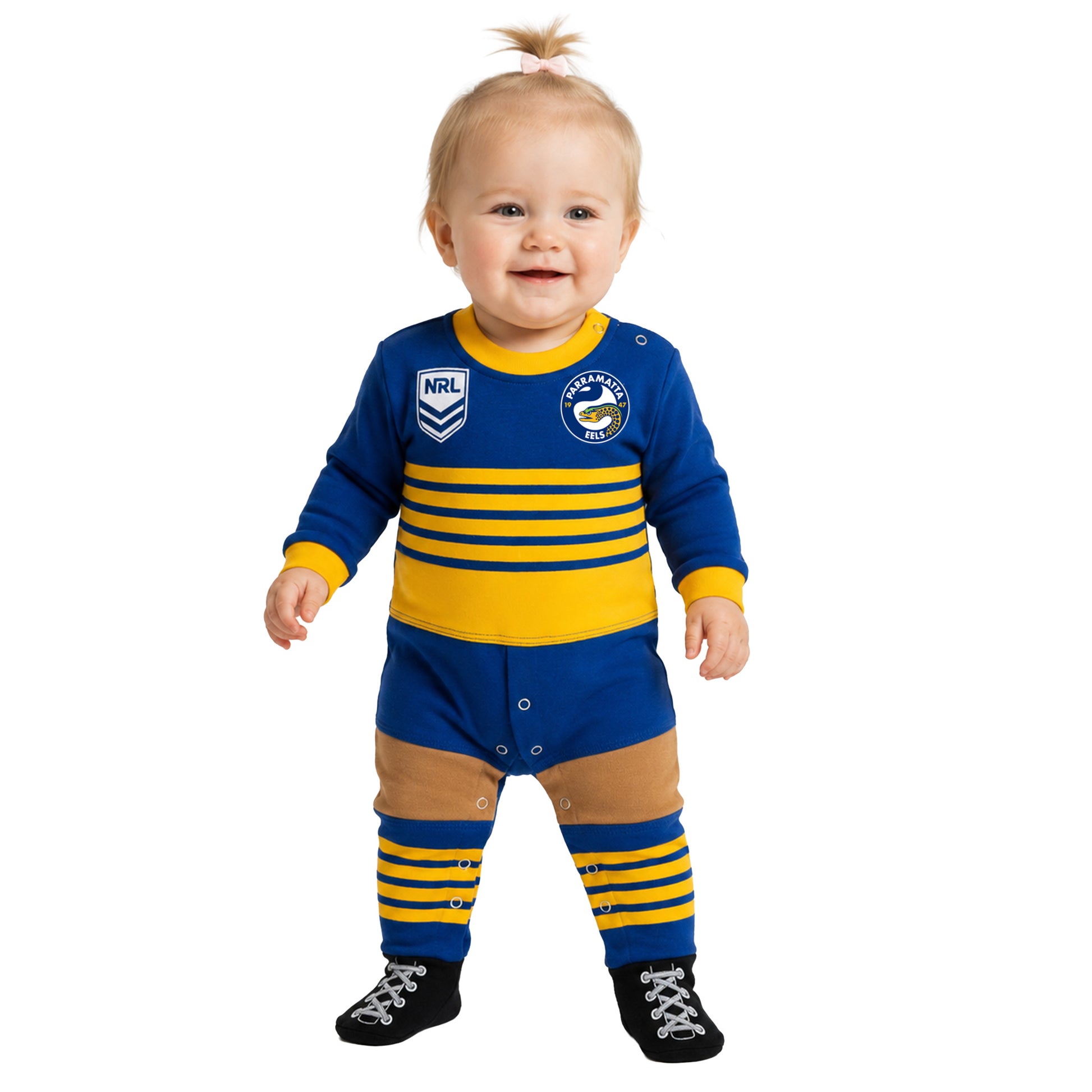Parramatta Eels Infant Footysuit - View 1