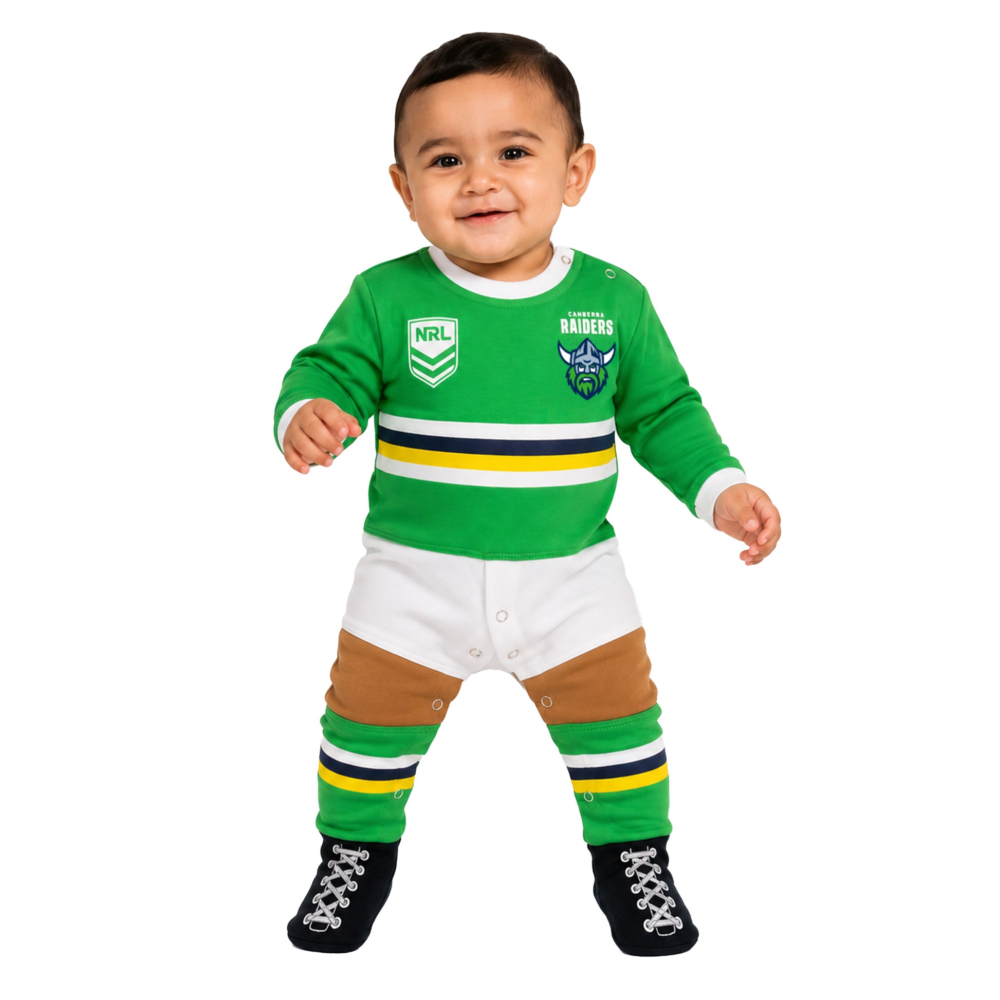 Canberra Raiders Infant Footysuit - View 1