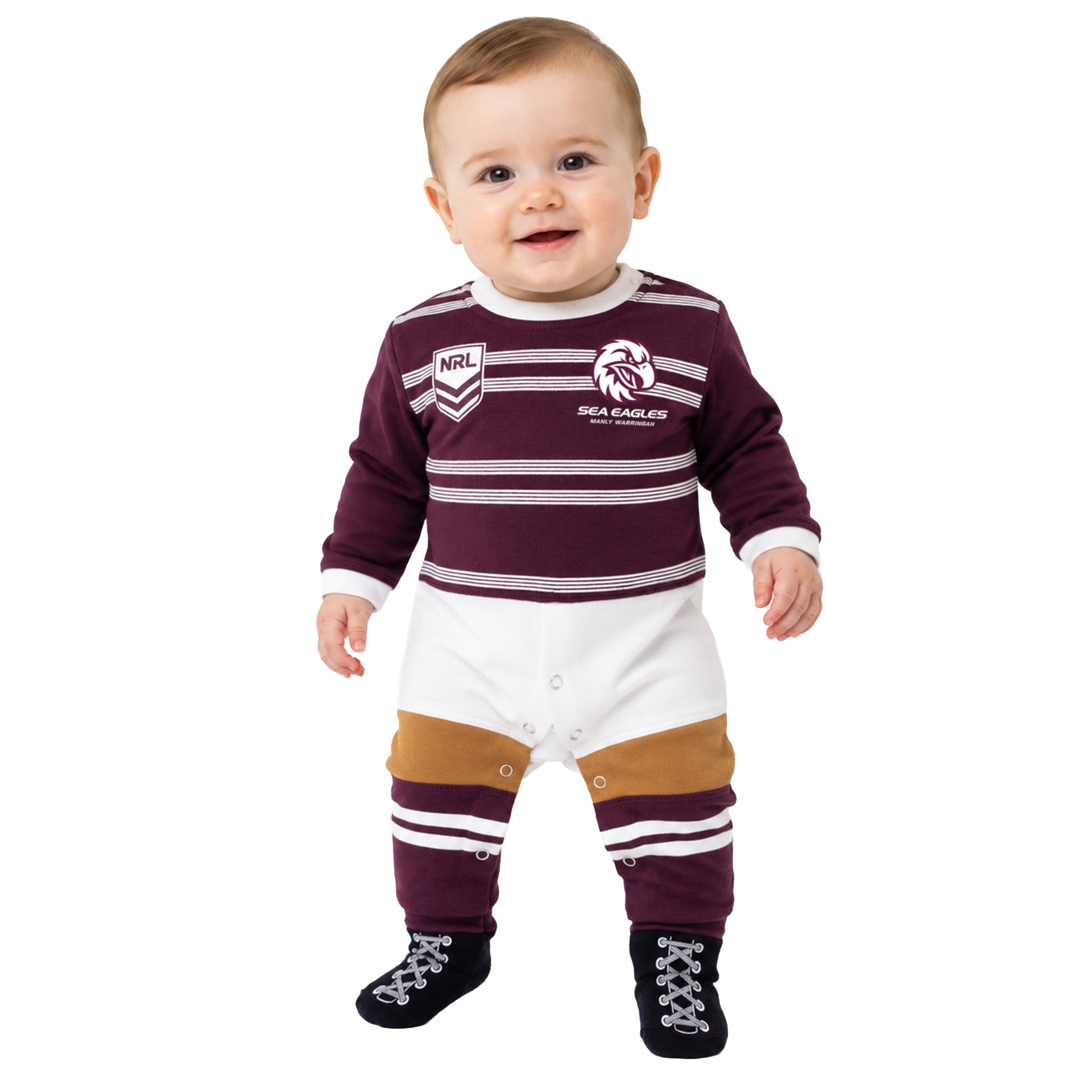 Manly Warringah Sea Eagles Infant Footysuit - View 1