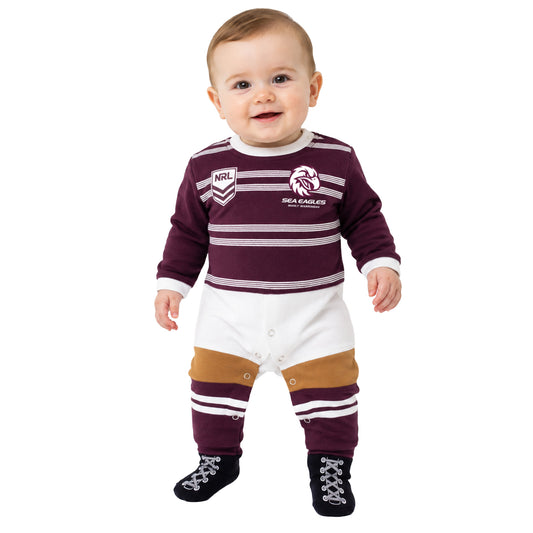 Manly Warringah Sea Eagles Infant Footysuit - View 1