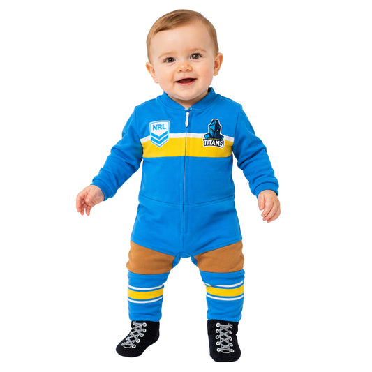 Gold Coast Titans Infant Footysuit - View 1