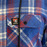 Newcastle Knights Hooded Flannel Shirt