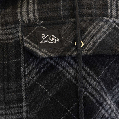 Penrith Panthers Hooded Flannel Shirt - View 2