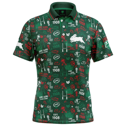 South Sydney Rabbitohs Scrambler Golf Polo - View 1