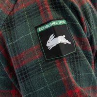 South Sydney Rabbitohs Hooded Flannel Shirt