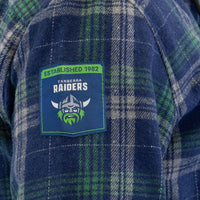 Canberra Raiders Hooded Flannel Shirt