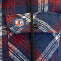 Sydney Roosters Hooded Flannel Shirt
