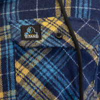 Gold Coast Titans Hooded Flannel Shirt
