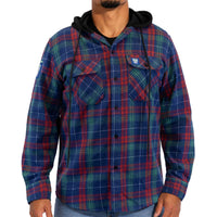 New Zealand Warriors Hooded Flannel Shirt