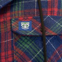 New Zealand Warriors Hooded Flannel Shirt