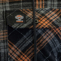 Wests Tigers Hooded Flannel Shirt