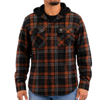 Wests Tigers Hooded Flannel Shirt