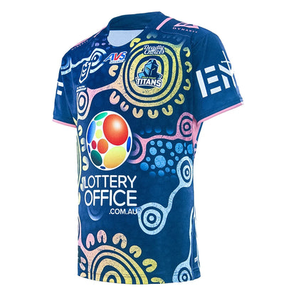 Gold Coast Titans Mens 2026 Indigenous Jersey - View 2