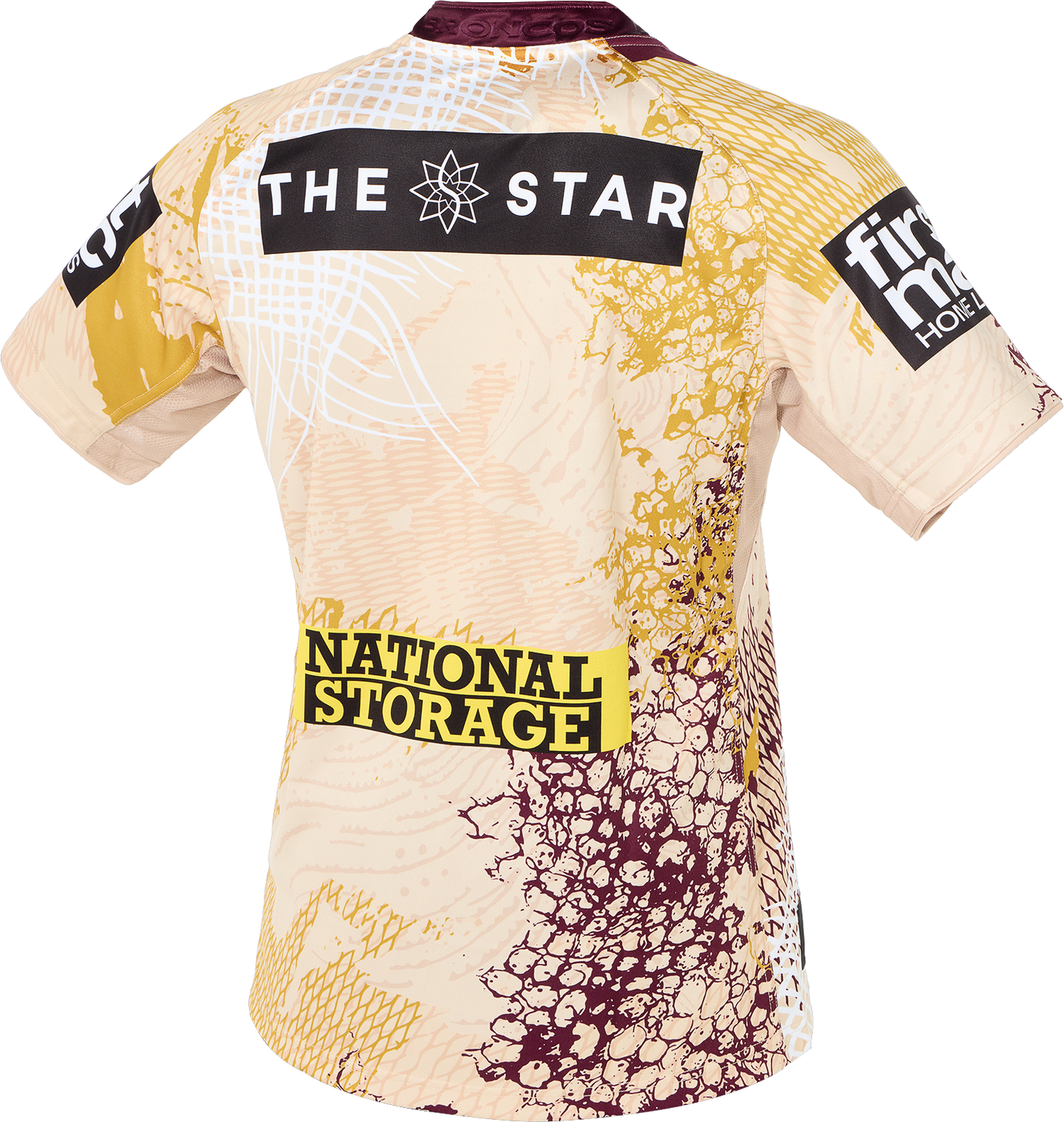 Brisbane Broncos Mens 2025 Replica Indigenous Jersey