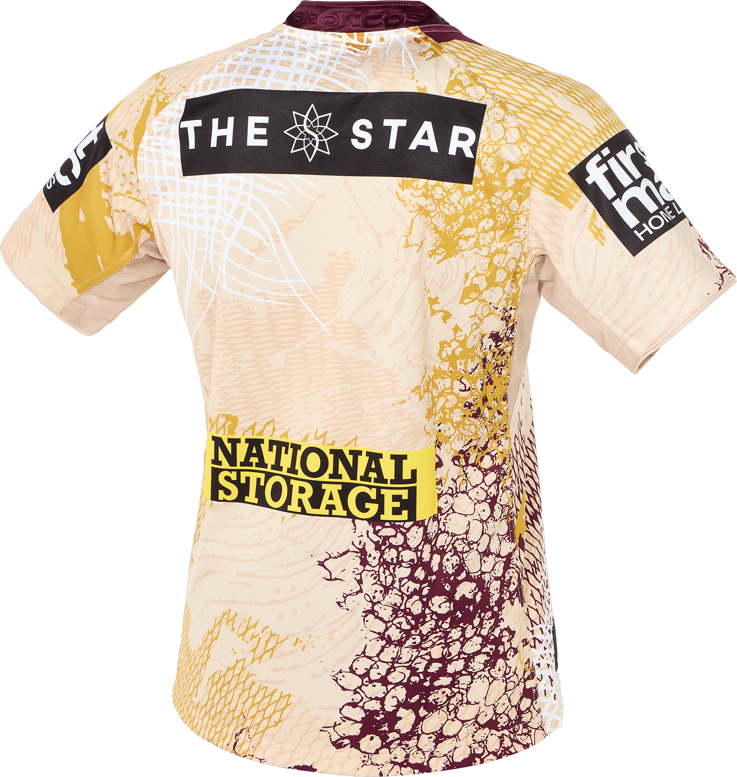 Brisbane Broncos Mens 2025 Replica Indigenous Jersey - View 2