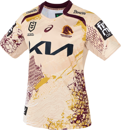 Brisbane Broncos Mens 2025 Replica Indigenous Jersey - View 1