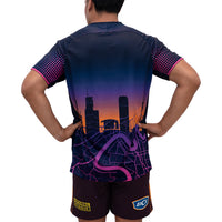 Brisbane Broncos Mens 2026 Run Out Tee