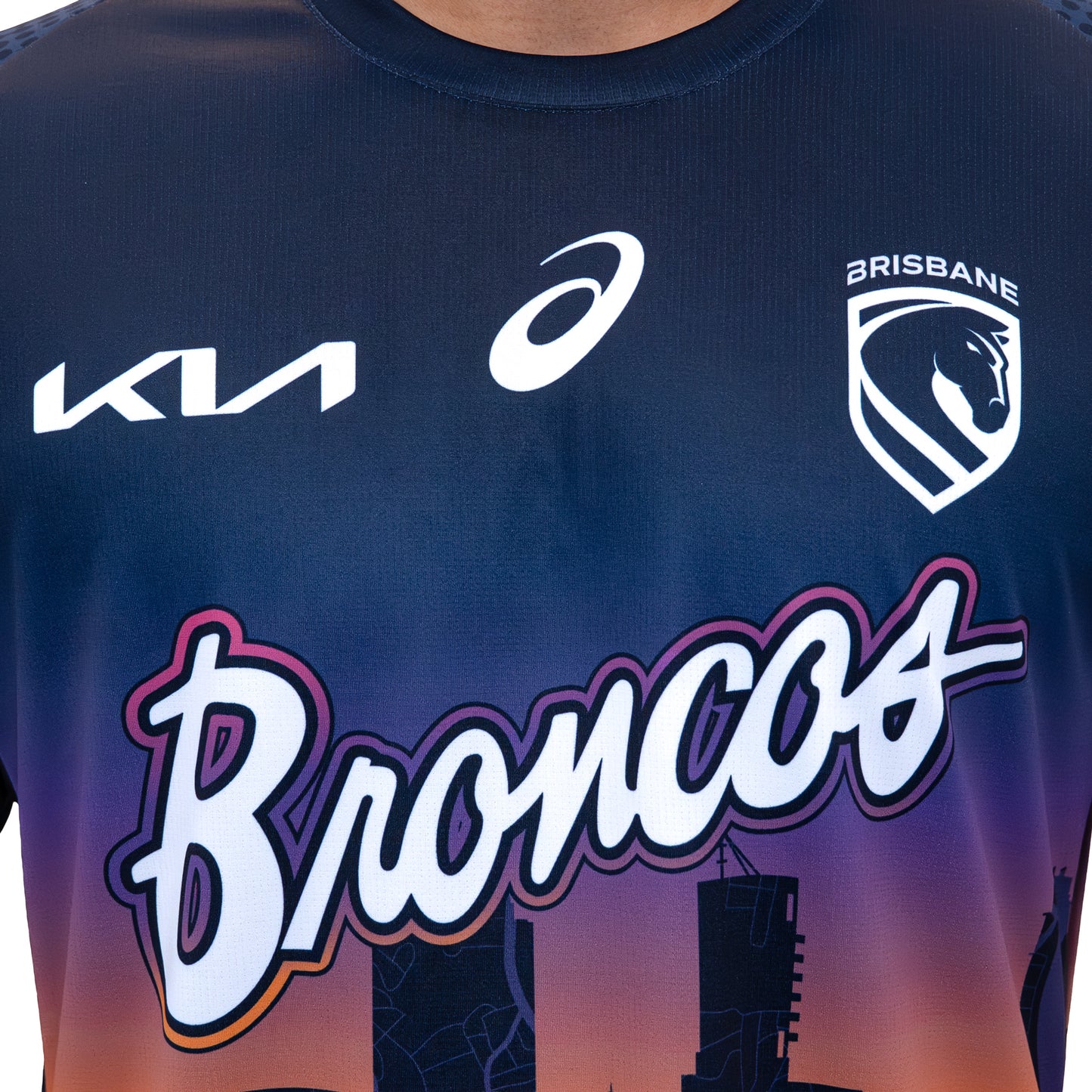 Brisbane Broncos Mens 2026 Run Out Tee