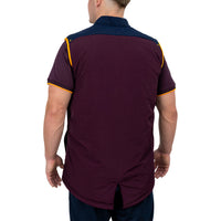 Brisbane Broncos Mens 2026 Puffer Vest Jacket