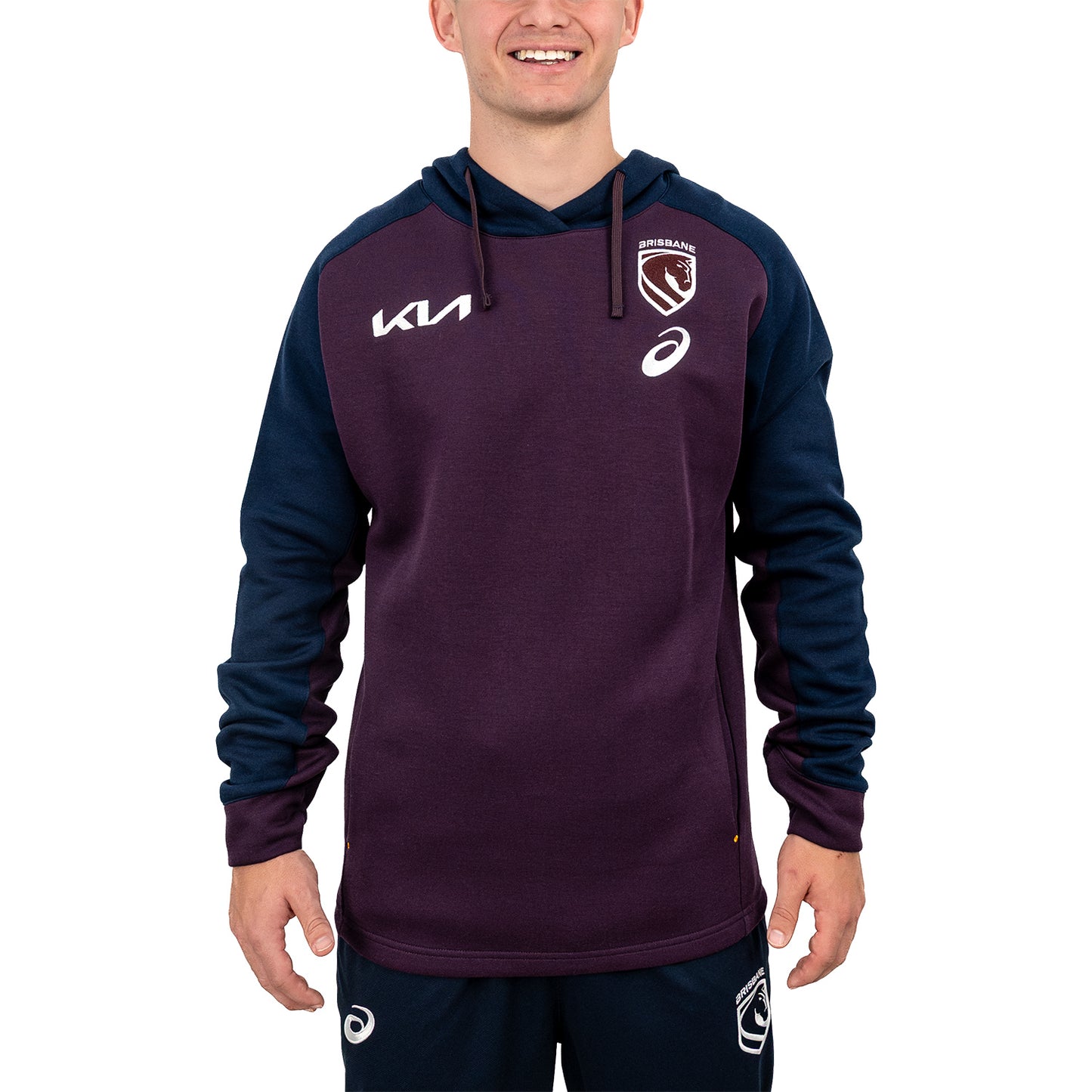 Brisbane Broncos Mens 2026 Team Hoodie
