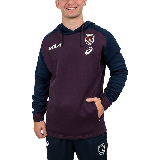 Brisbane Broncos Mens 2026 Team Hoodie - View 1