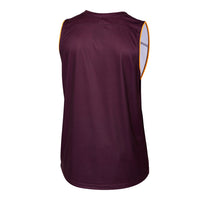 Brisbane Broncos Mens 2026 Training Singlet Maroon