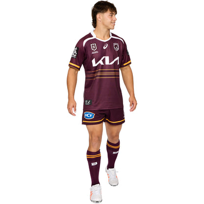 Brisbane Broncos Mens 2026 Home Shorts - View 7