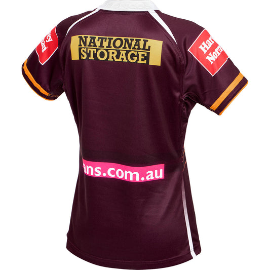 Brisbane Broncos 2025 Womens Replica NRLW Home Jersey - View 2