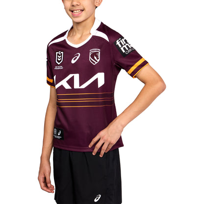 Brisbane Broncos Youth 2026 Home Jersey - View 4