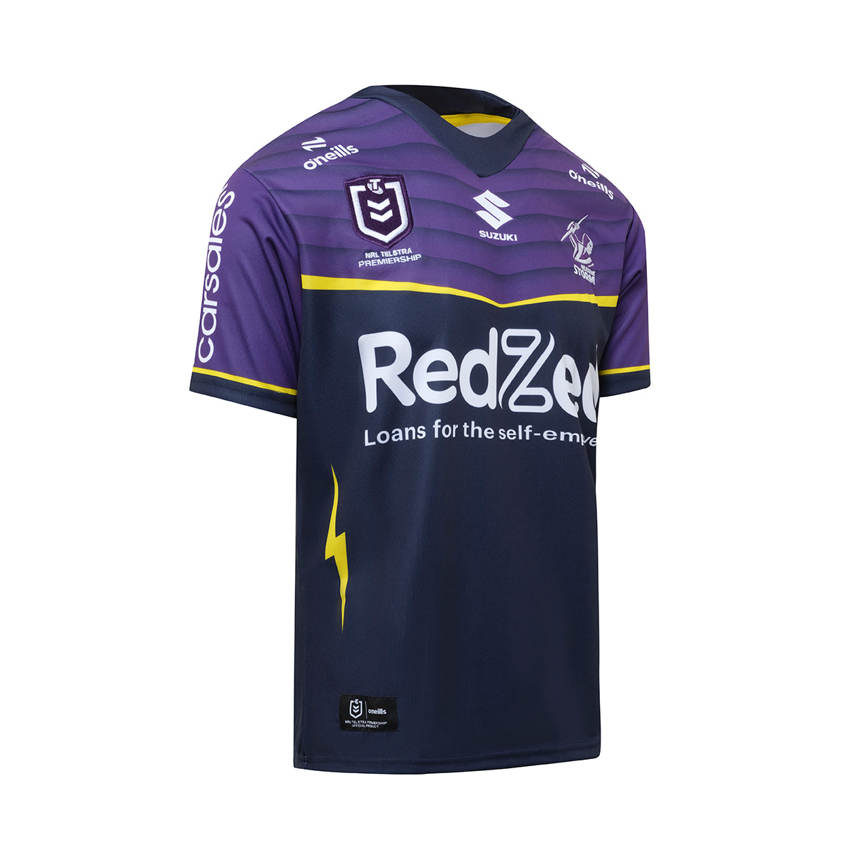 Melbourne Storm 2024 Mens Replica Home Jersey - View 3