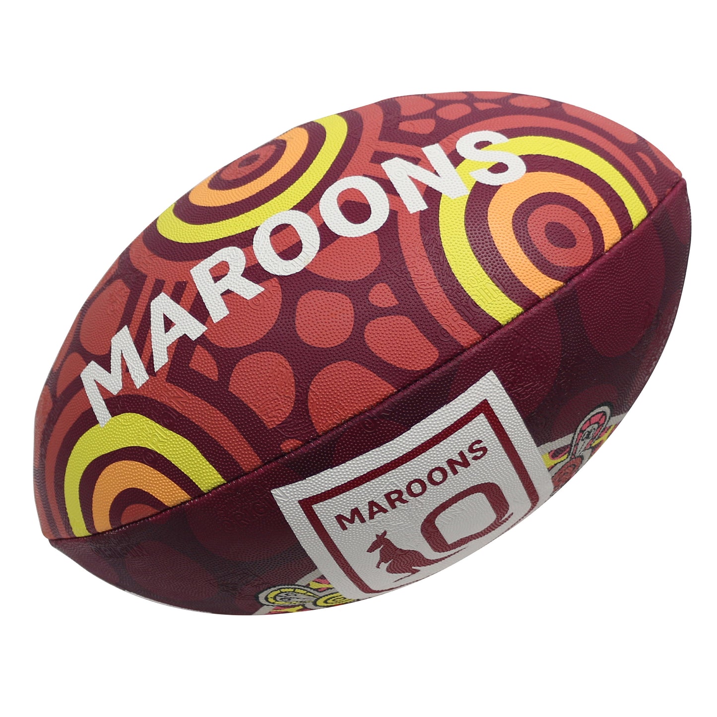 QLD Maroons First Nations Supporter Ball - Size 5