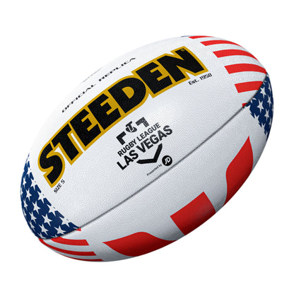 NRL Las Vegas 2026 Official Replica Ball Size 5 - Pre-Order - View 1