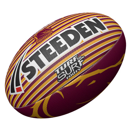 Brisbane Broncos Surf To Turf Ball Size 3 - View 1