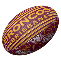 Brisbane Broncos Surf To Turf Ball Size 3