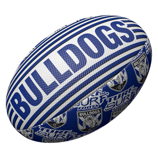 Canterbury-Bankstown Bulldogs Surf To Turf Ball Size 3 - View 1