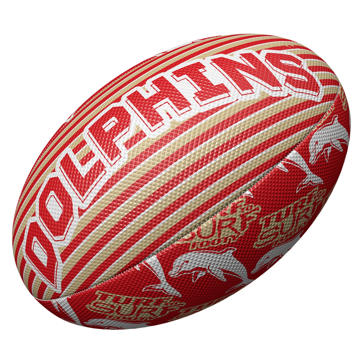 Dolphins Surf To Turf Ball Size 3