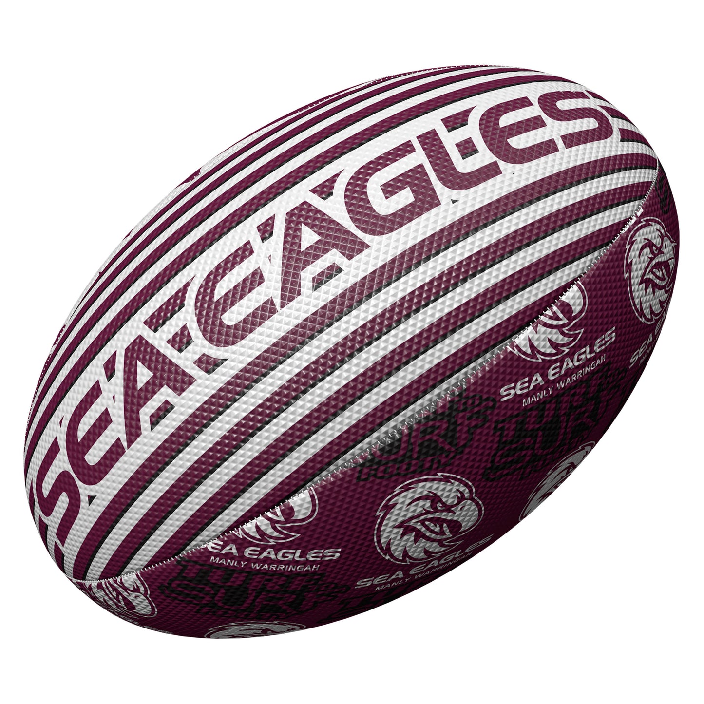 Manly Warringah Sea Eagles Surf To Turf Ball Size 3