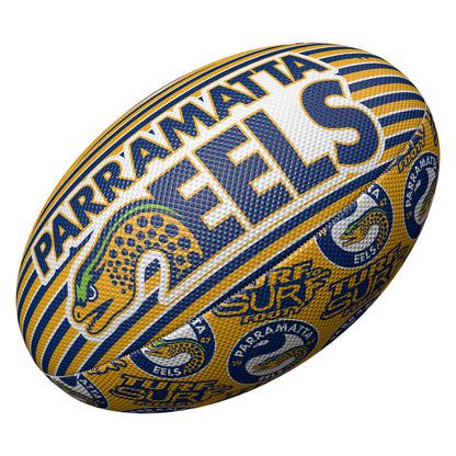 Parramatta Eels Surf To Turf Ball Size 3 - View 1