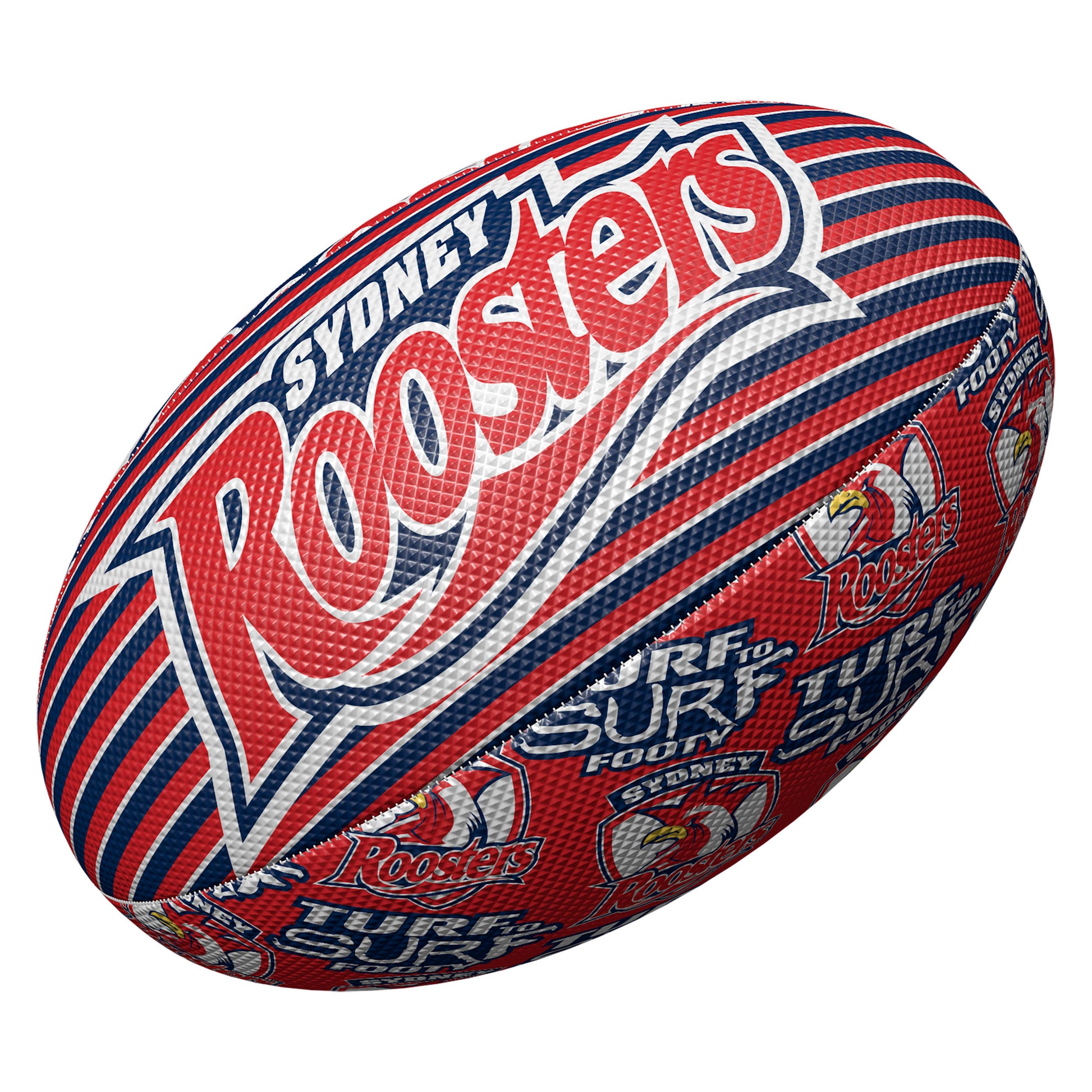 Sydney Roosters Surf To Turf Ball Size 3 - View 1