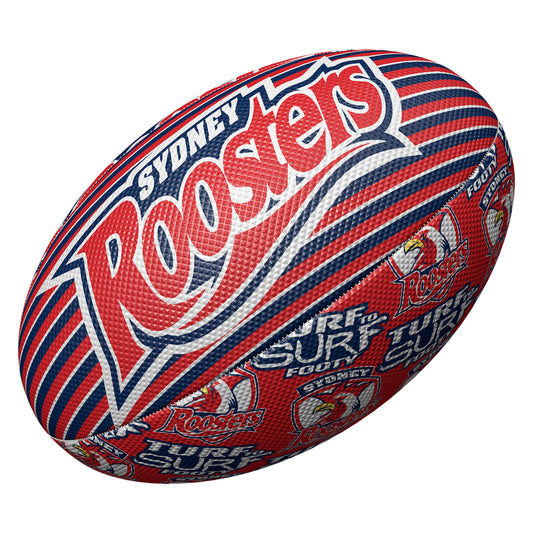 Sydney Roosters Surf To Turf Ball Size 3 - View 1