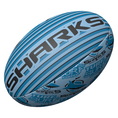 Cronulla-Sutherland Sharks Surf To Turf Ball Size 3 - View 2