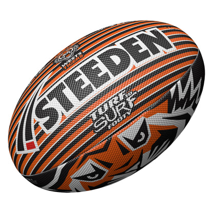 Wests Tigers Surf To Turf Ball Size 3 - View 1