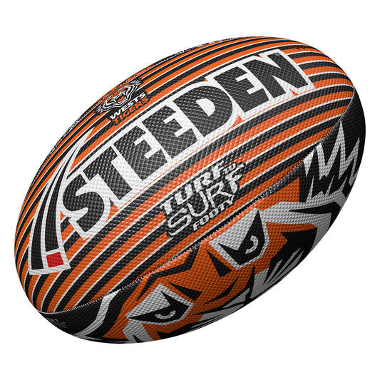 Wests Tigers Surf To Turf Ball Size 3 - View 1