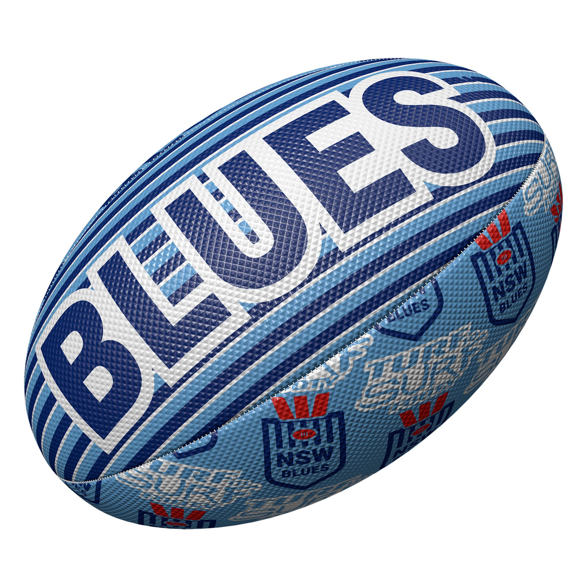 NSW Blues Turf To Surf Ball Size 3 - View 2