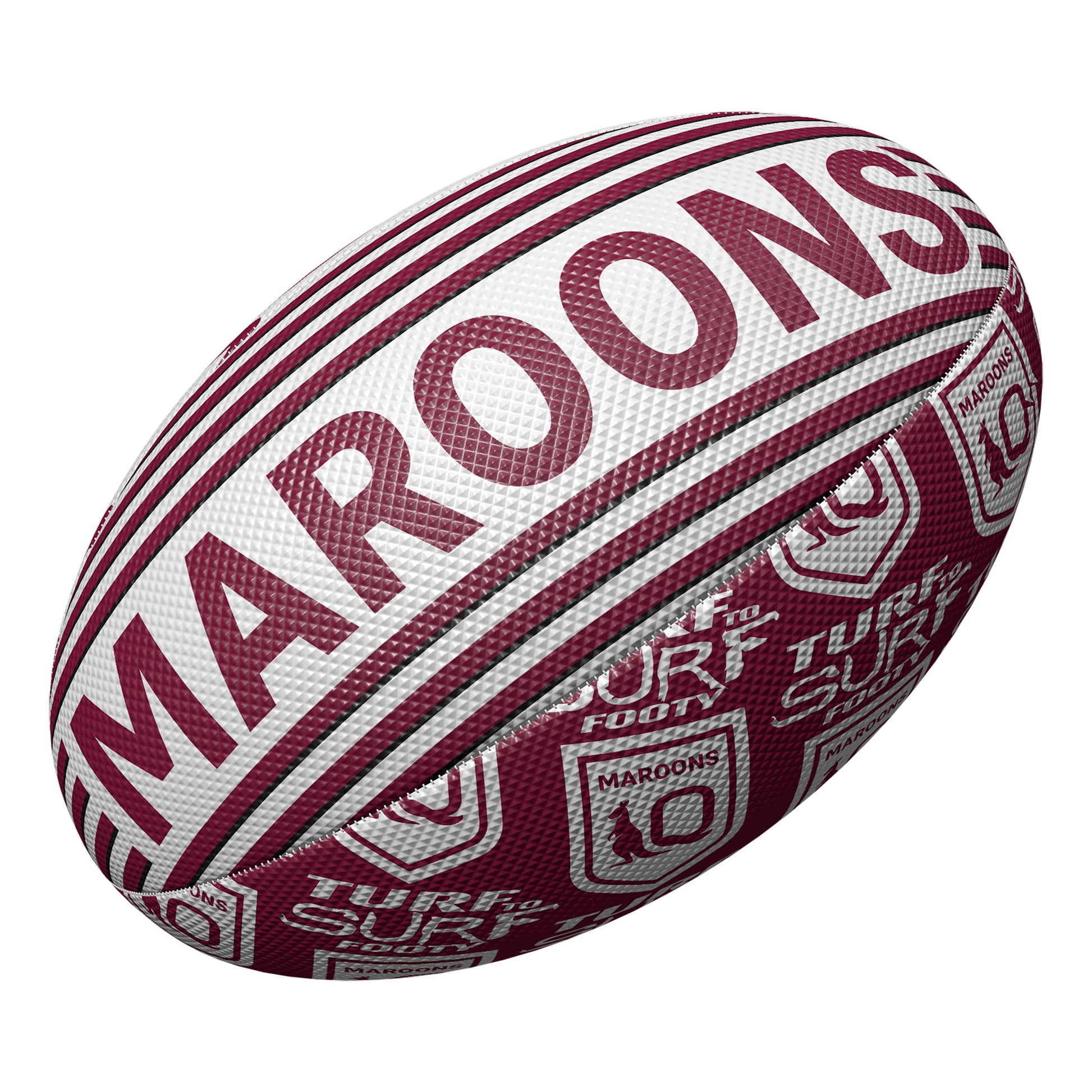 QLD Maroons Turf To Surf Ball Size 3 - View 2